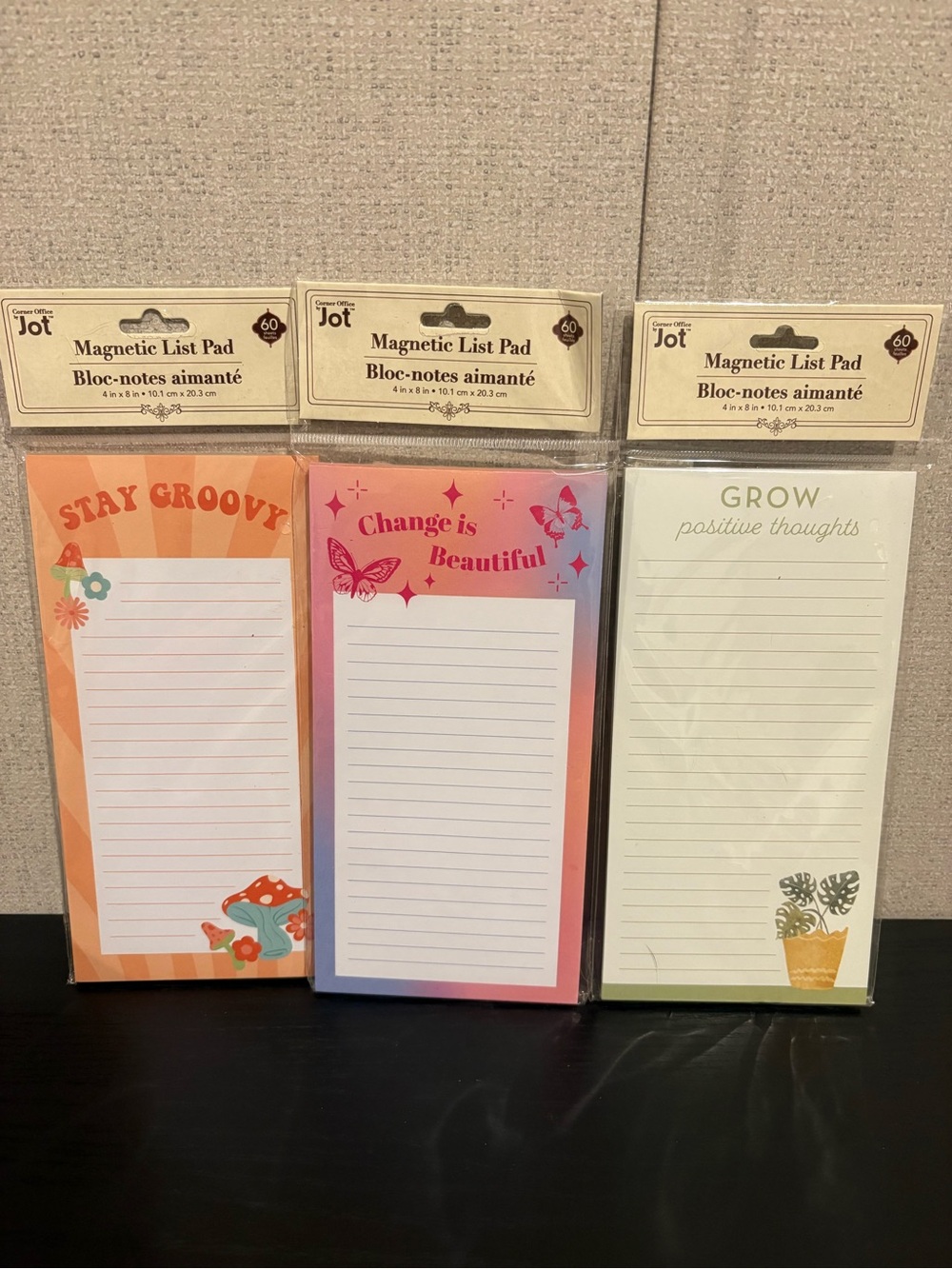 3 list pads